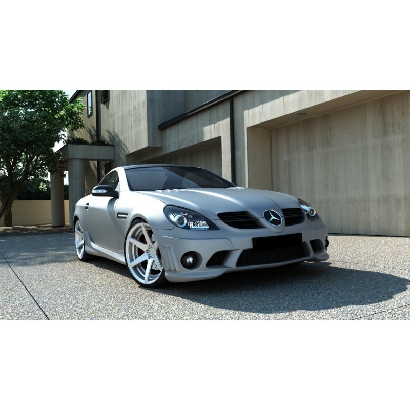 PARE CHOCS AVANT MERCEDES SLK R171 AMG 204 LOOK Nuances Auto 71