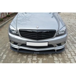 SPORT LAME DU PARE-CHOCS AVANT MERCEDES C W204 AMG-LINE (AVANT FACELIFT)