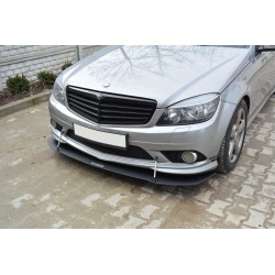 SPORT LAME DU PARE-CHOCS AVANT MERCEDES C W204 AMG-LINE (AVANT FACELIFT)