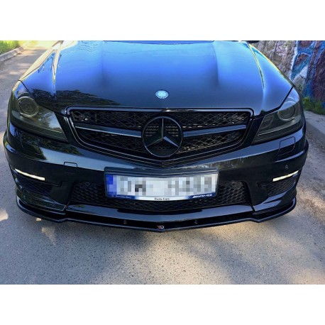 LAME DU PARE-CHOCS AVANT / SPLITTER MERCEDES-BENZ AMG C63 W204 FACELIFT