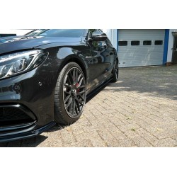 RAJOUTS DES BAS DE CAISSE POUR MERCEDES C-CLASS S205 63AMG ESTATE