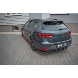 LAME DU PARE-CHOCS ARRIERE V.2 SEAT LEON MK3 CUPRA ST FACELIFT