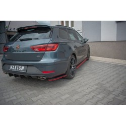 LAME DU PARE-CHOCS ARRIERE V.2 SEAT LEON MK3 CUPRA ST FACELIFT