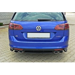 CENTRAL ARRIÈRE SPLITTER VW GOLF MK7 R ESTATE (SANS UNE BARRE VERTICALE)