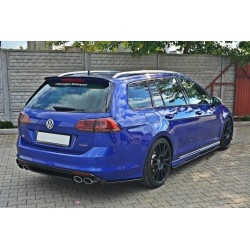 CENTRAL ARRIÈRE SPLITTER VW GOLF MK7 R ESTATE (SANS UNE BARRE VERTICALE)