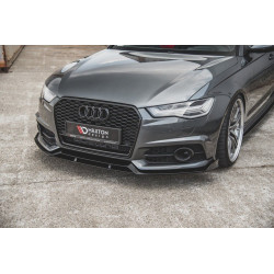 LAME DE PARE-CHOCS AVANT AUDI S6 / A6 S-LINE C7 FL