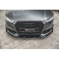 LAME DE PARE-CHOCS AVANT AUDI S6 / A6 S-LINE C7 FL