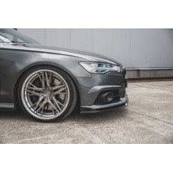 LAME DE PARE-CHOCS AVANT AUDI S6 / A6 S-LINE C7 FL