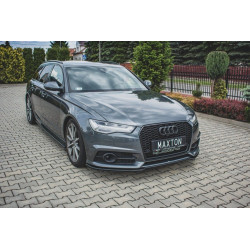 LAME DU PARE-CHOCS AVANT AUDI S6 / A6 S-LINE C7 FL