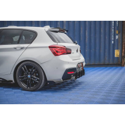 SPORT DURABILITÉ LAME DU PARE CHOCS ARRIERE V.2 + FLAPS BMW 1 F20 M-PACK FACELIFT / M140I