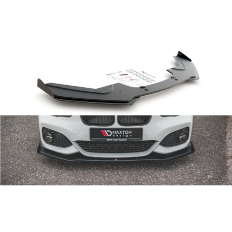 SPORT DURABILITÉ LAME DU PARE-CHOCS AVANT V.3 + FLAPS BMW 1 F20 M-PACK FACELIFT / M140I