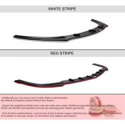 CENTRAL ARRIERE SPLITTER AUDI S3 8V FL HATCHBACK / SPORTBACK / LIMOUSINE